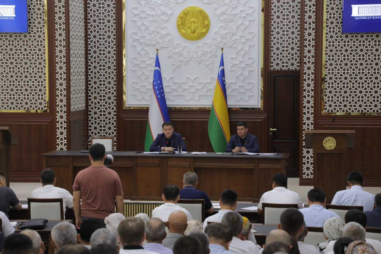 Socio-Economic Development Issues of Kungrad District Widely Discussed