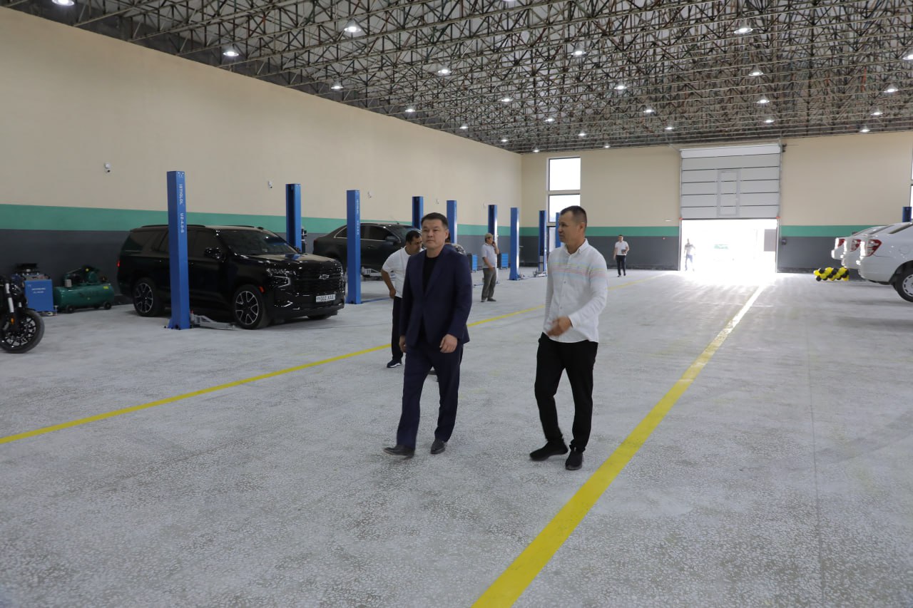 Қўнғирот туманидаги янги корхоналар фаолияти кўздан кечирилди