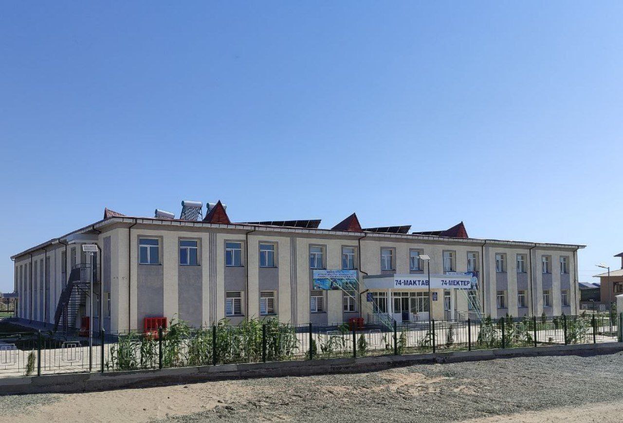 Елликқала районында жаңа мектеп пайдаланыўға тапсырылды