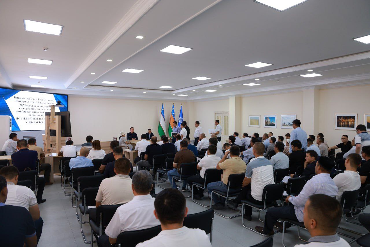 Жоқарғы Кеңес Баслығы Төрткүл, Беруний, Тахтакөпир, Қараөзек, Бозатаў ҳәм Қанлыкөл районларындағы исбилерменлер менен ушырасты
