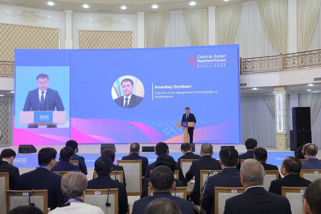 Нөкис қаласында «Орайлық Азия педагоглары» халықаралық форумы өткерилмекте