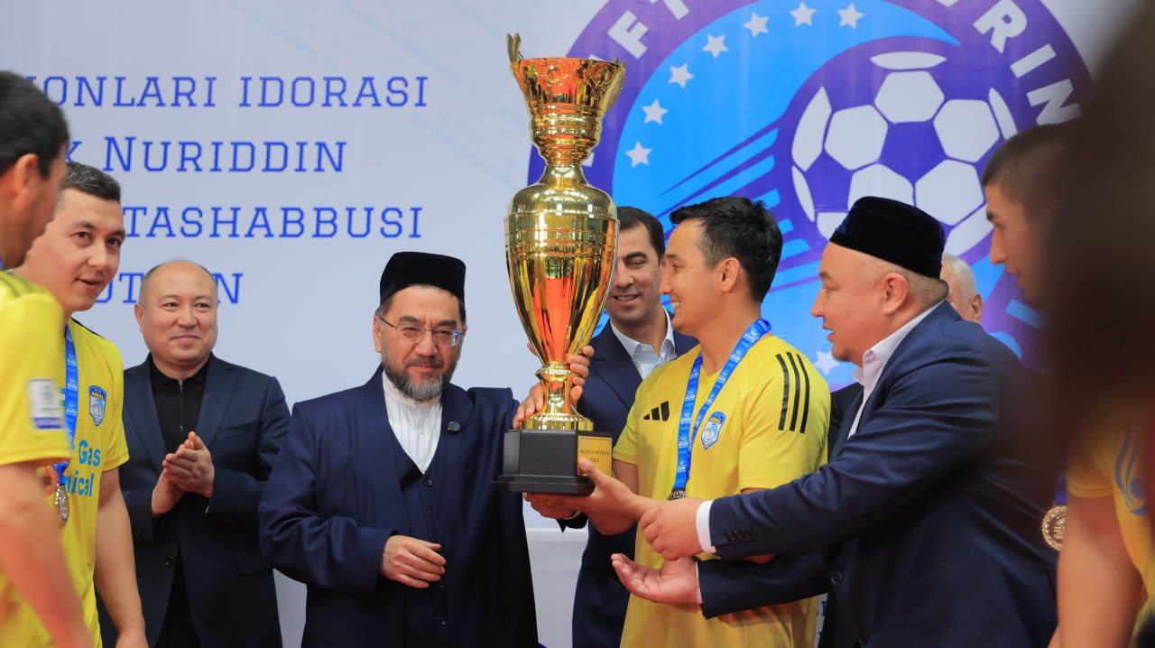 "Muftiy sıylıǵı - 2025" jarısınıń tolıq jeńimpazı - Qaraqalpaqstan komandası!