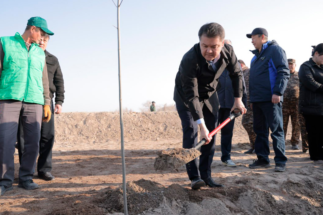 Дан старт акции «Яшил макон»