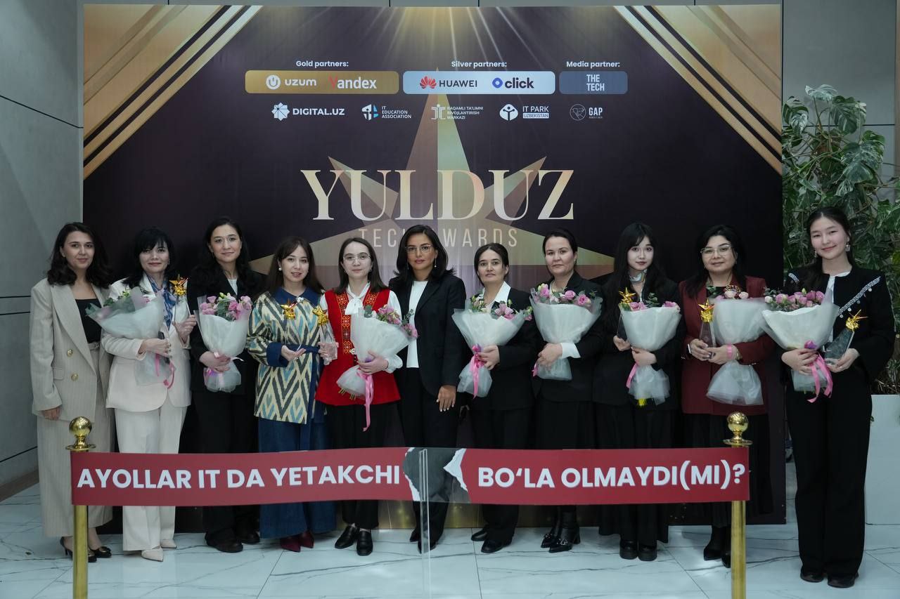 AT sohasidagi yetakchi xotin-qizlar “Yulduz Tech Awards”da taqdirlandi