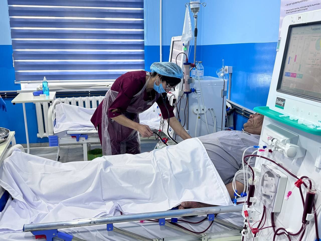 Qaraqalpaqstanda gemodializ orayları ashılıw aldında tur