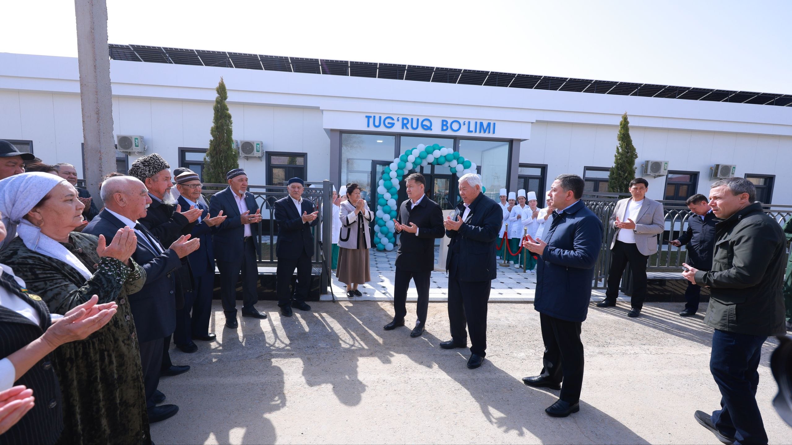 Alıs «Qaraqalpaqstan» posyolkası xalqınan xabar alındı