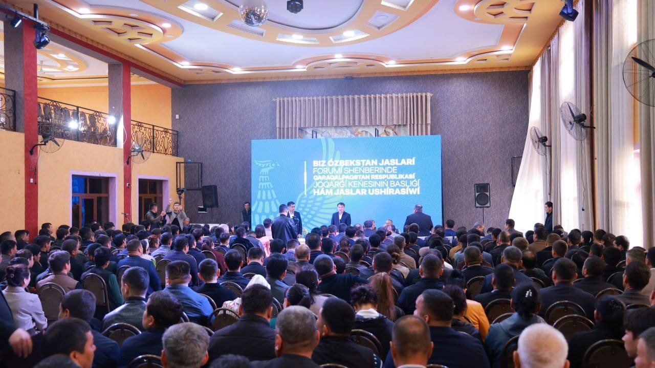 Jo‘qorg‘i Kenges Raisi Amudaryo tumanida yoshlar bilan uchrashdi