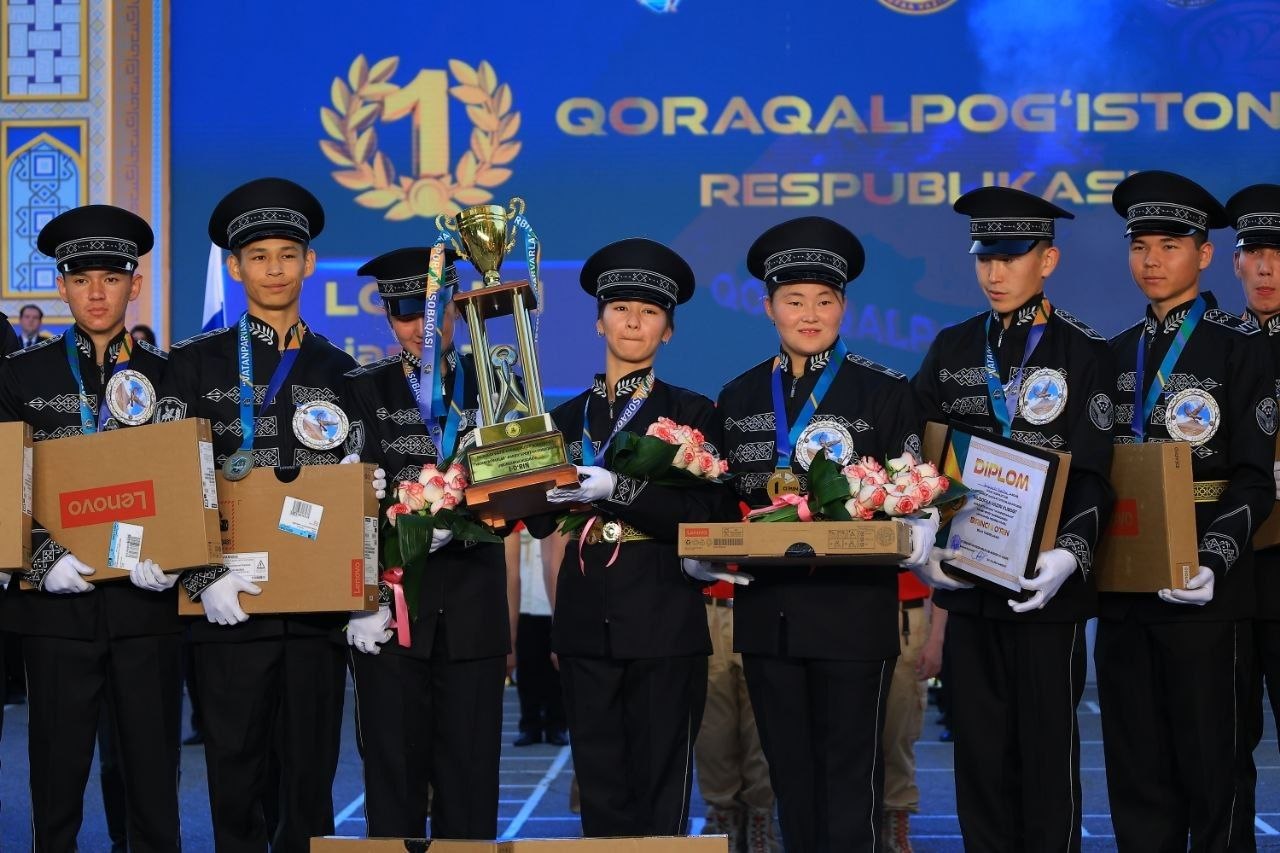 Team “Lochin” from School No. 41 of Kegeyli District Crowned Champion