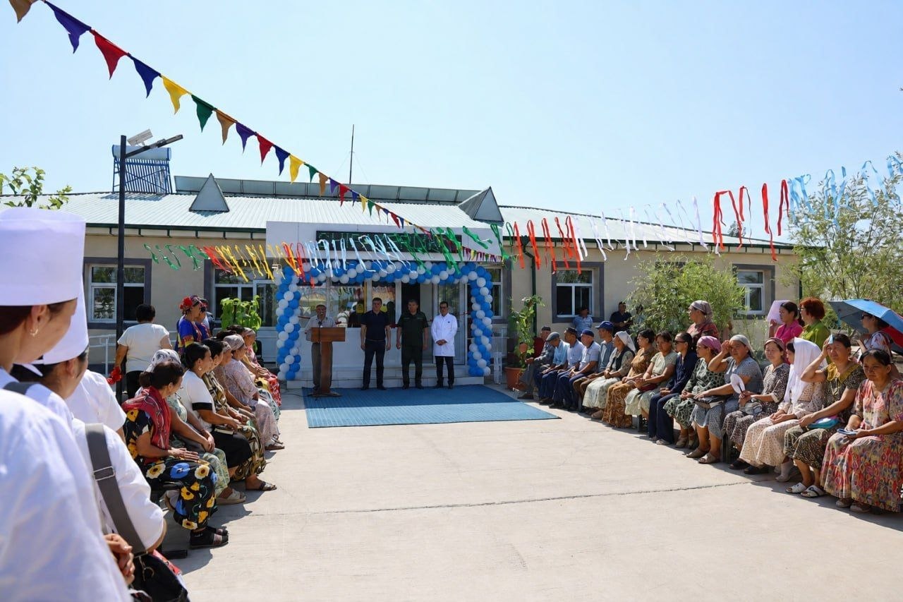 Ǵárezsizlik bayramı qarsańında Shomanay shańaraqlıq medicina punkti paydalanıwǵa tapsırıldı
