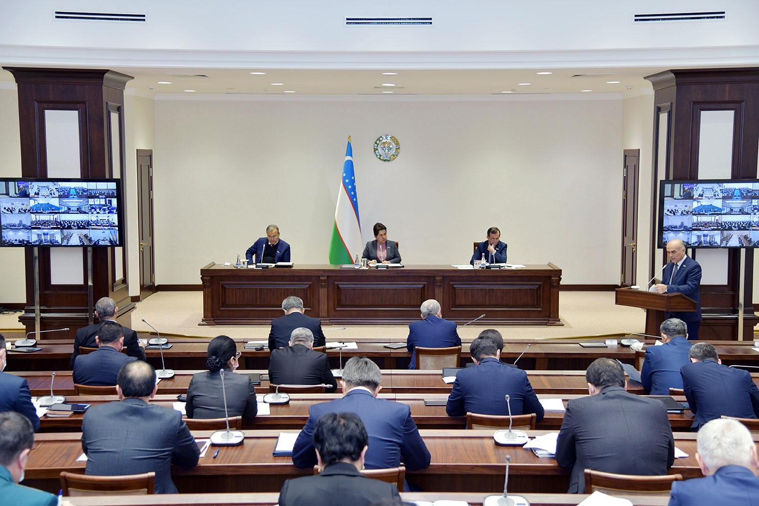 Ўзбекистон Республикаси Олий Мажлиси Сенатининг ўн биринчи ялпи мажлиси тўғрисида ахборот