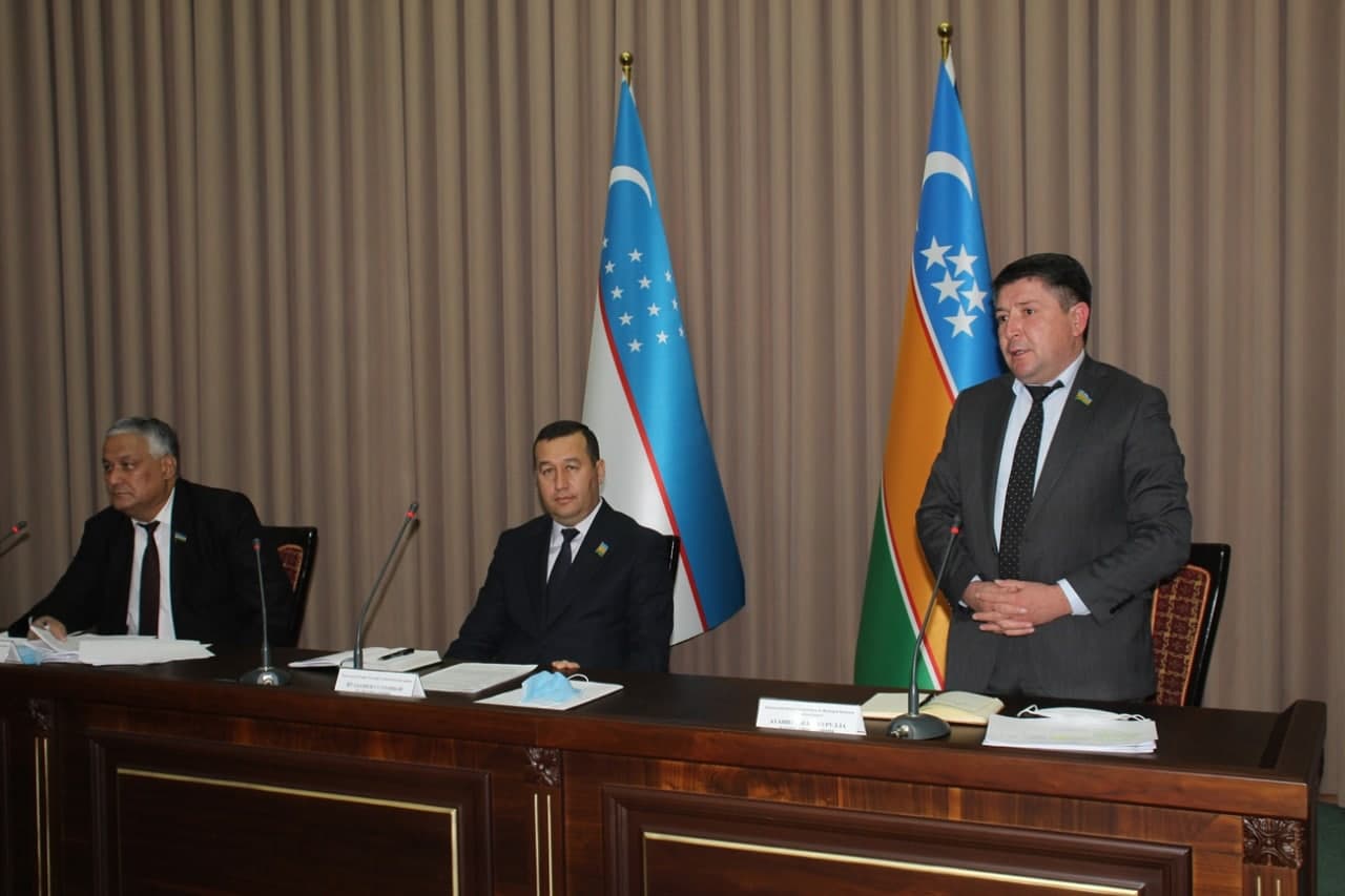 Халқ депутатлари Амударё туман Кенгашининг 25-сессияси тўғрисида ахборот