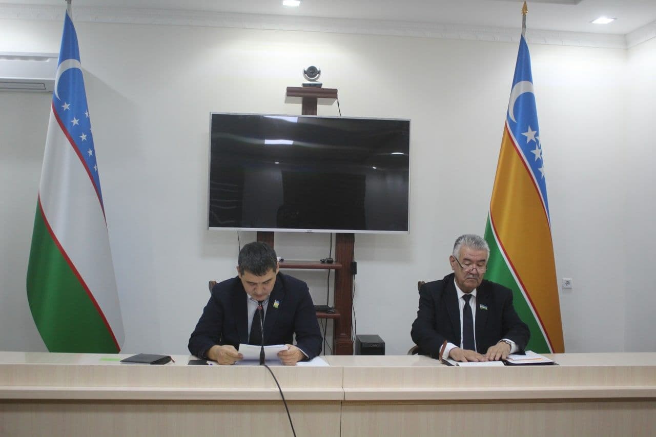 Сессияда Президентимизнинг Олий Мажлисга Мурожаатномасида белгиланган асосий вазифалар муҳокама этилди