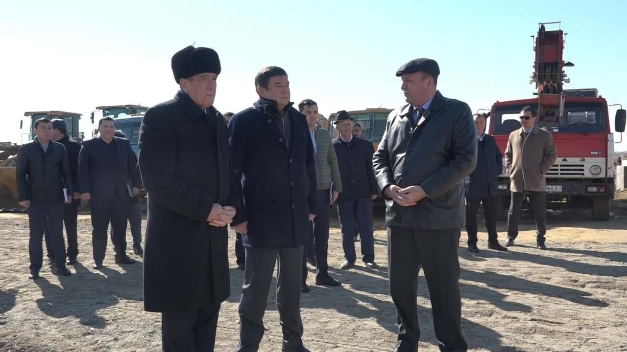 BERUNIY TUMANIDA IJTIMOIY-IQTISODIY AHAMIYaTGA EGA BO'LGAN OB’EKTLARGA TAMAL TOShI QO'YILDI