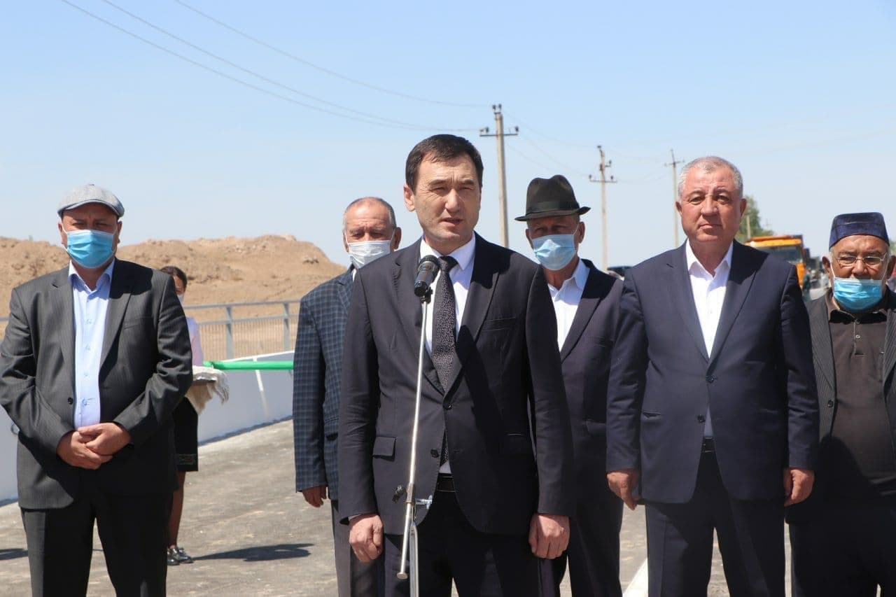 Элликқалъа ва Беруний туманларини боғловчи кўприк ишга туширилди