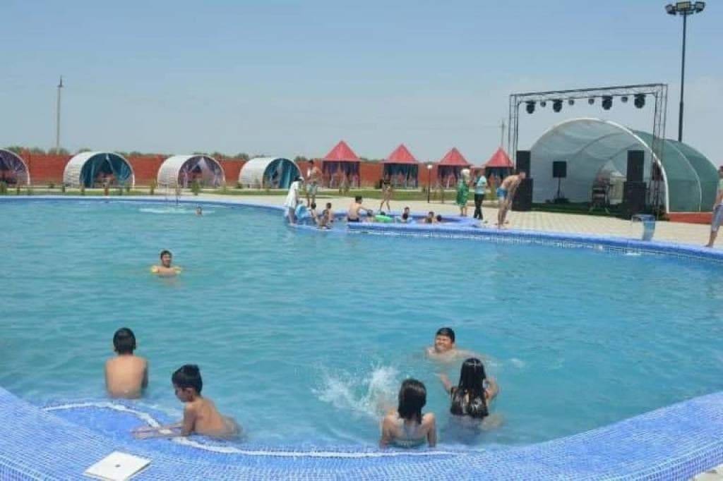 В Нукусском районе открыли аквапарк