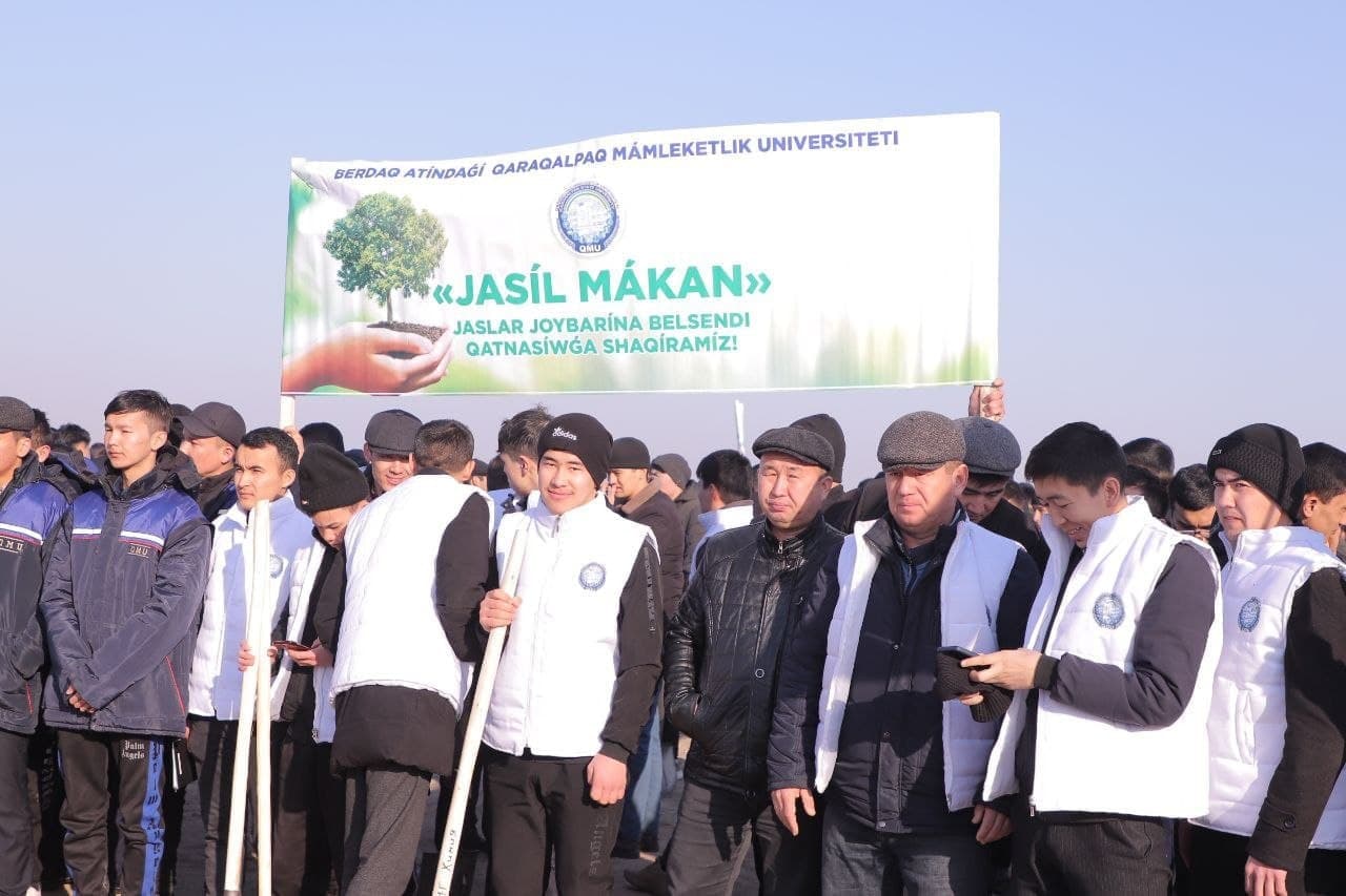 «Jasıl mákan» joybarı sheńberinde akciya shólkemlestirildi