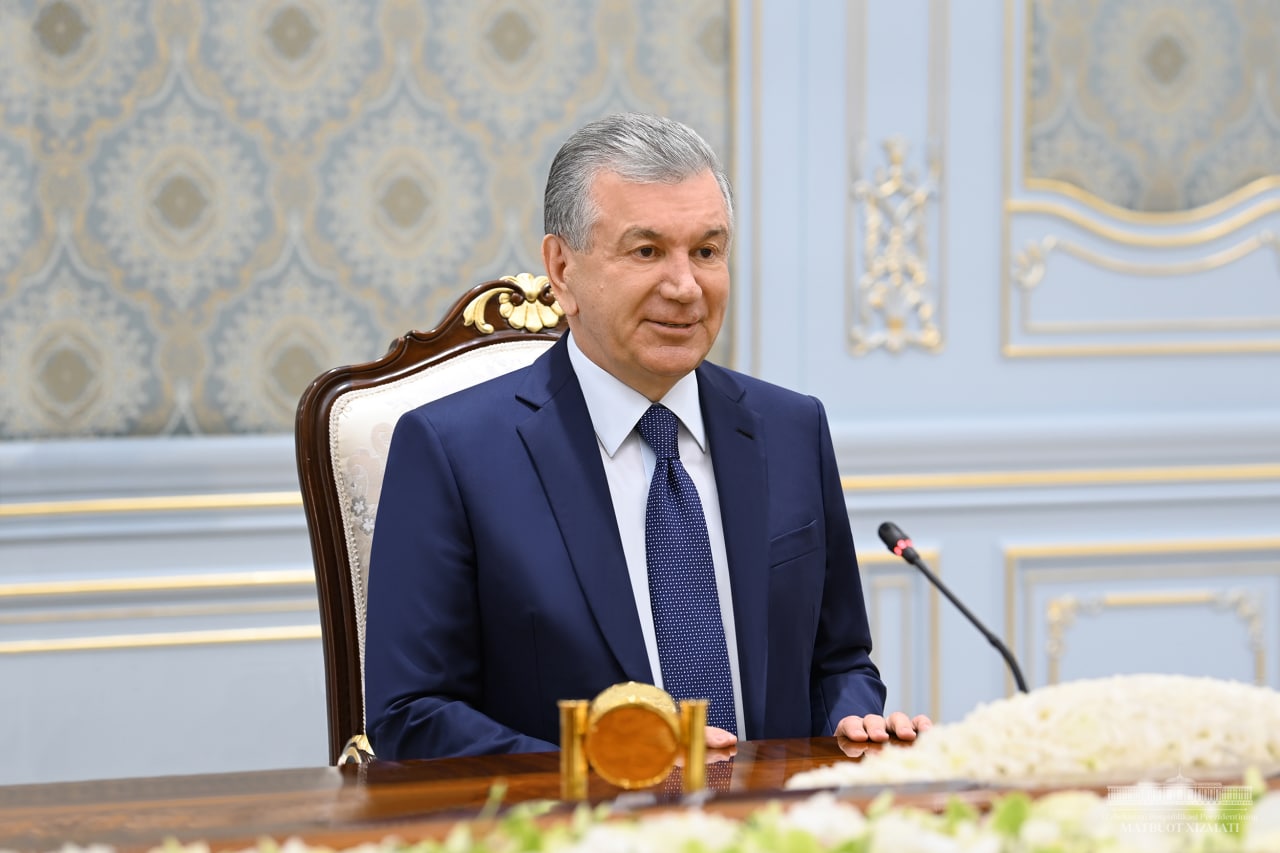 Президент Узбекистана принял российскую делегацию