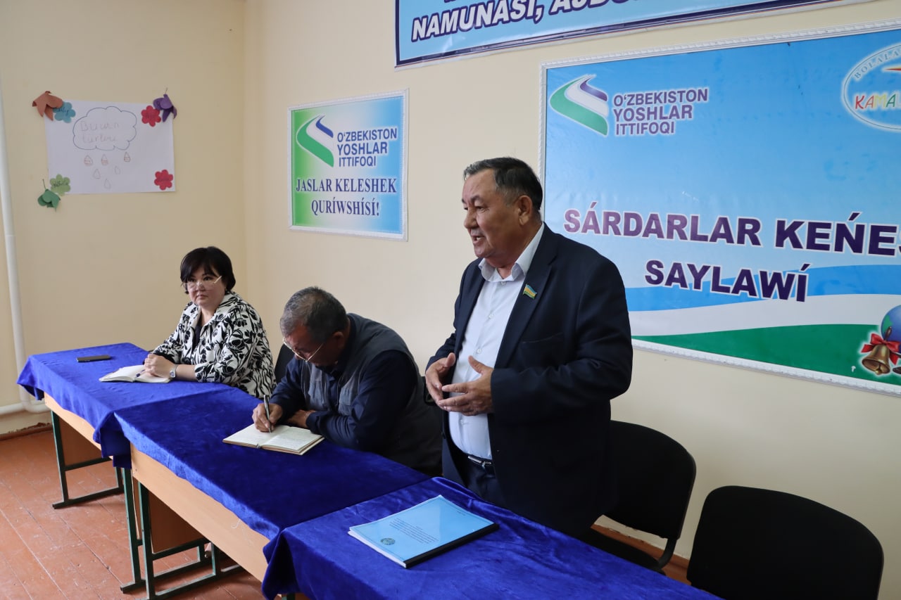 Депутатлар аймақларға барып, өз сайлаўшылары менен ушыраспақта