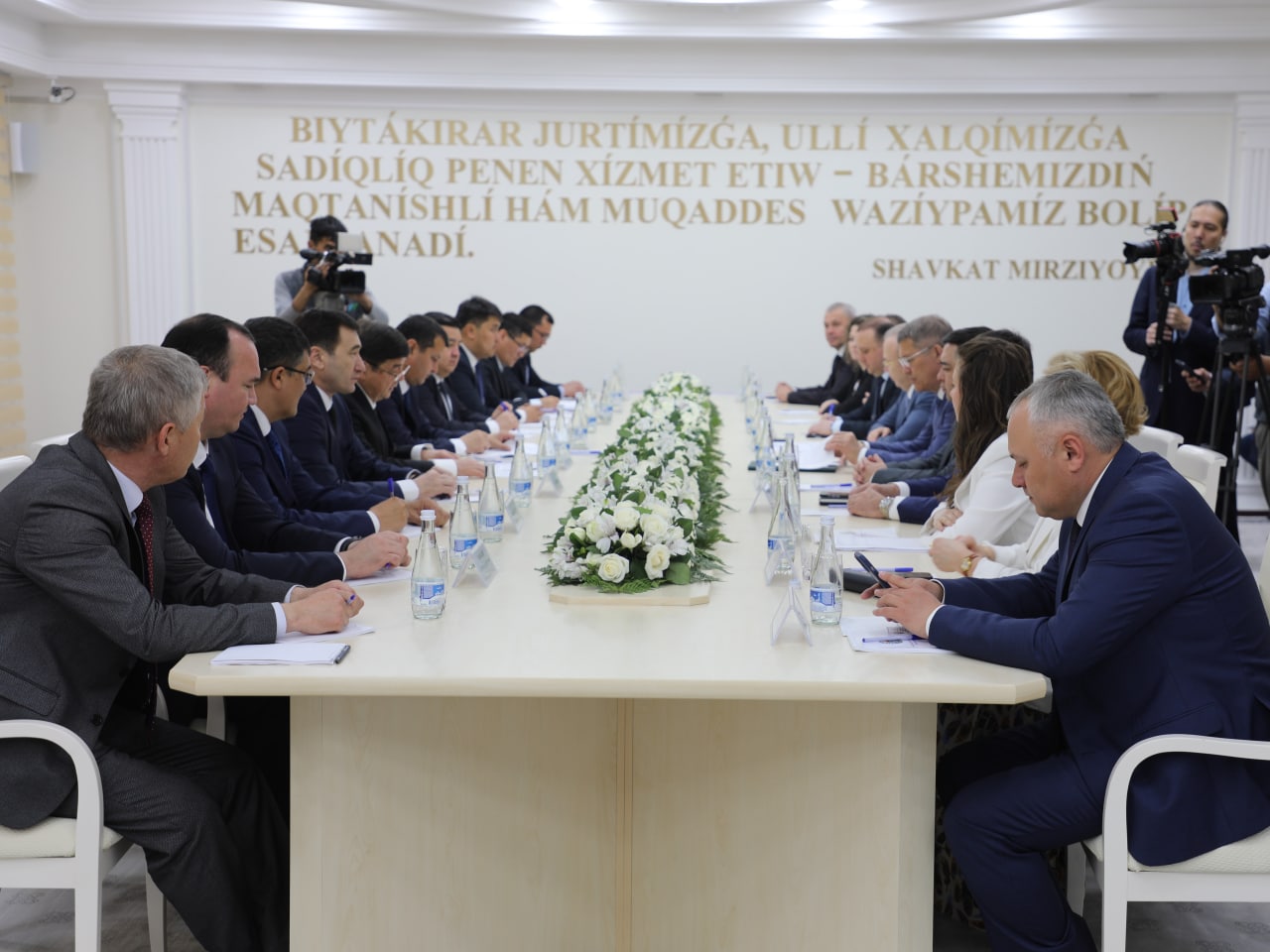 Жоқарғы Кеӊесте Башқуртстан делегациясы менен ушырасыў болып өтти