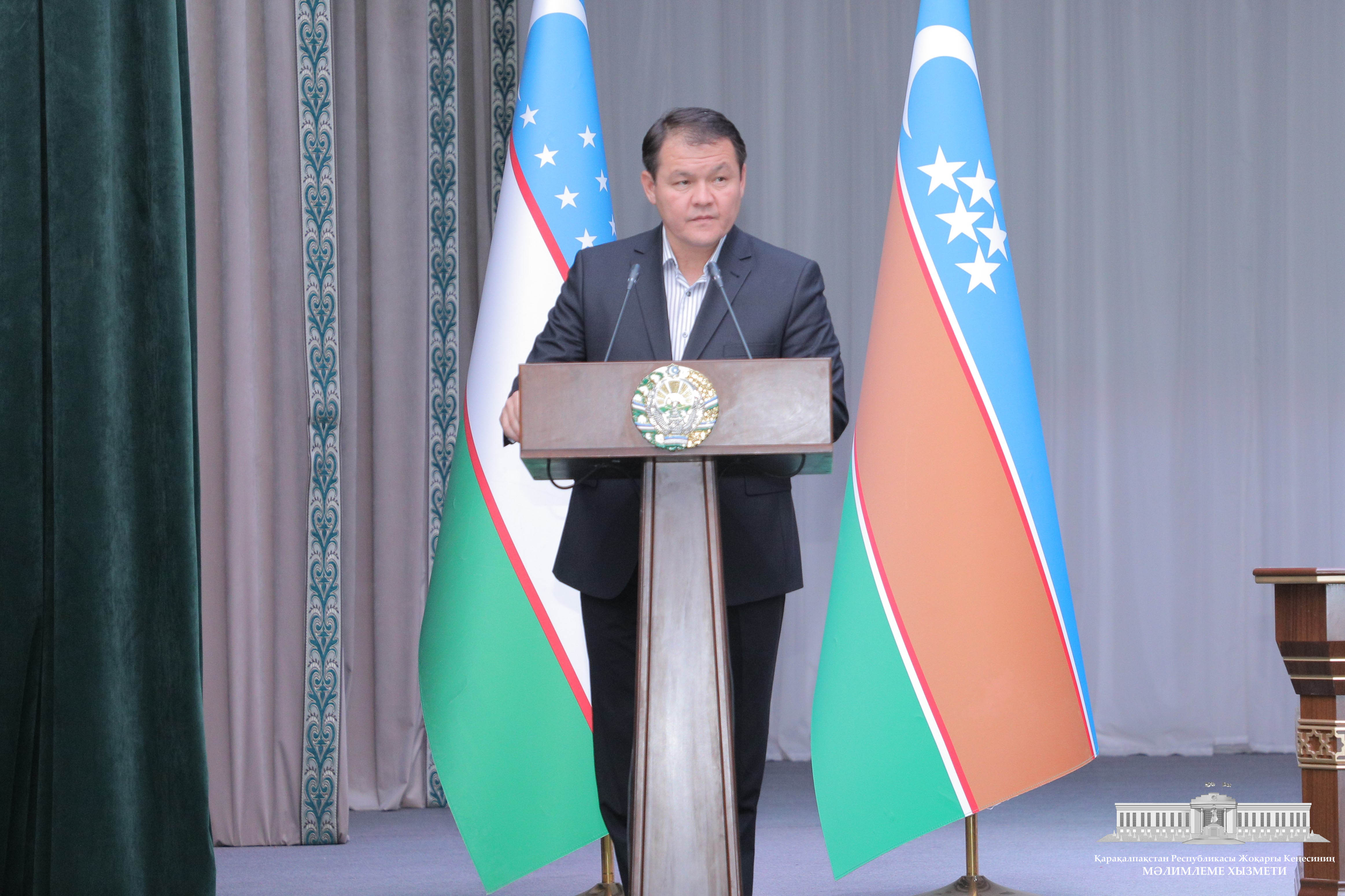 Qaraqalpaqstan Respublikası Joqarǵı Keńesiniń Baslıǵı Amanbay Orınbaev Tórtkúl rayonında boldı