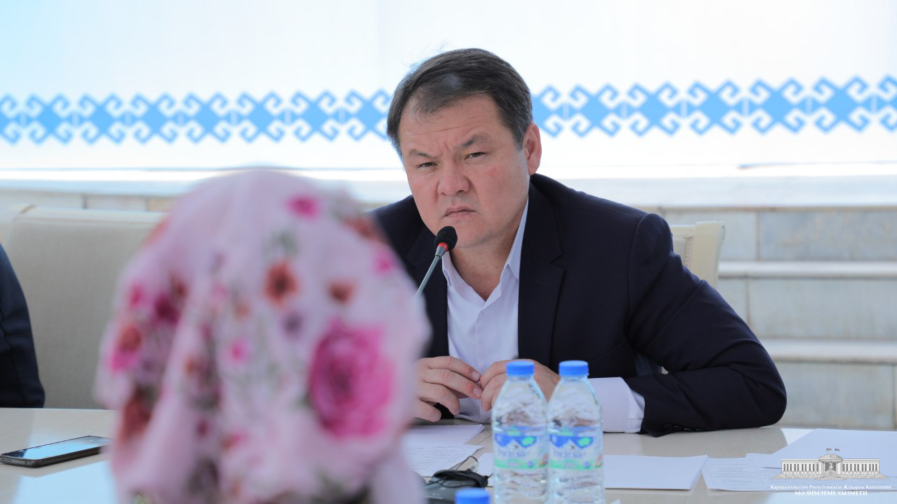 Qaraqalpaqstan Respublikası Joqarǵı Keńesiniń Baslıǵı Amanbay Orınbaevtiń jeke qabıllawı bolıp ótti