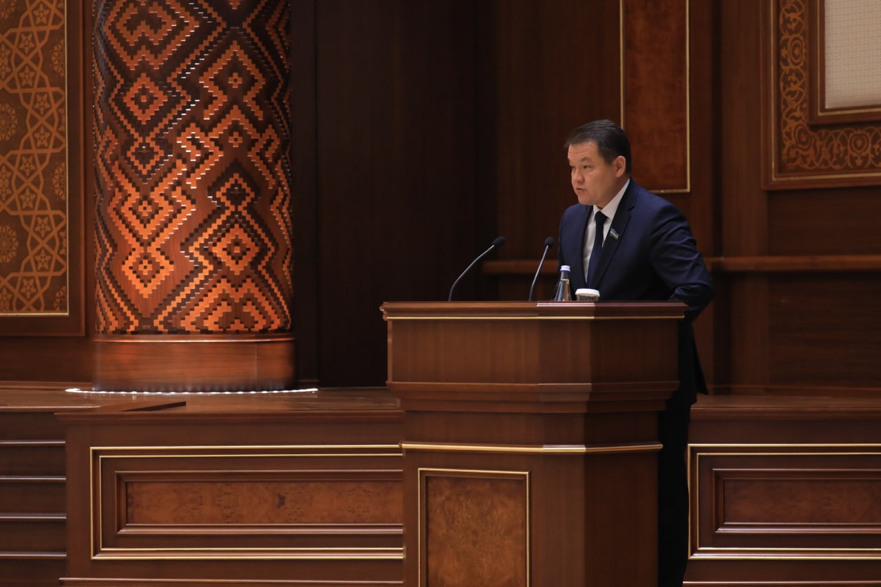 Председатель Жокаргы Кенеса Республики Каракалпакстан Аманбай Орынбаев избран заместителем председателя Сената
