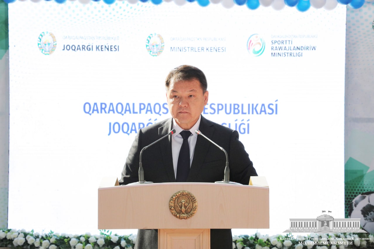 “Qaraqalpaqstan Respublikası Joqarǵı Keńesiniń Baslıǵı kubogı”nıń saltanatlı ashılıw máresimi bolıp ótti