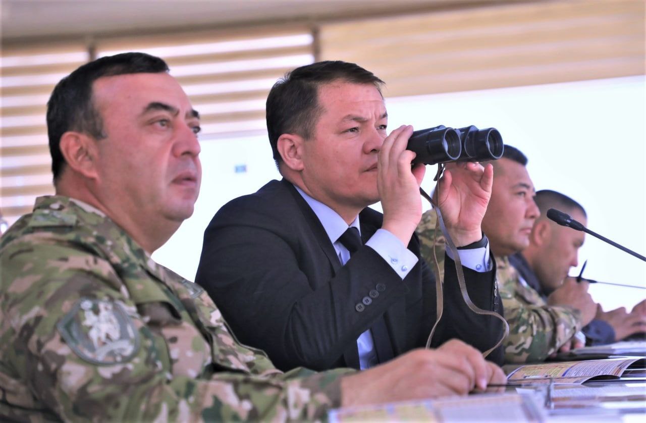 В Каракалпакстане прошли военные учения