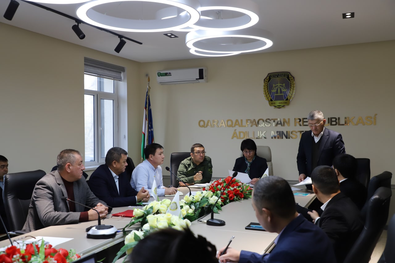 Mámleketlik uyımlar hám shólkemler arasında korrupciyaǵa qarsı gúresiw boyınsha tańlawdıń 1- basqıshı ótkerildi