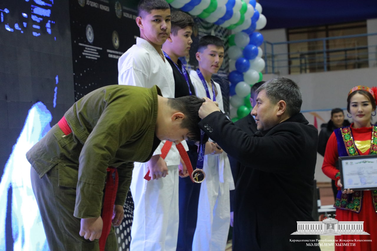 Sporttıń Qol urısı túri boyınsha Qaraqalpaqstan Respublikası Joqarǵı Keńesi Baslıǵınıń kubogı bolıp ótti