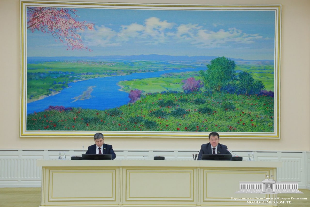 Qaraqalpaqstan Respublikası Joqarǵı Keńesiniń qırqınshı sessiyası haqqında málimleme