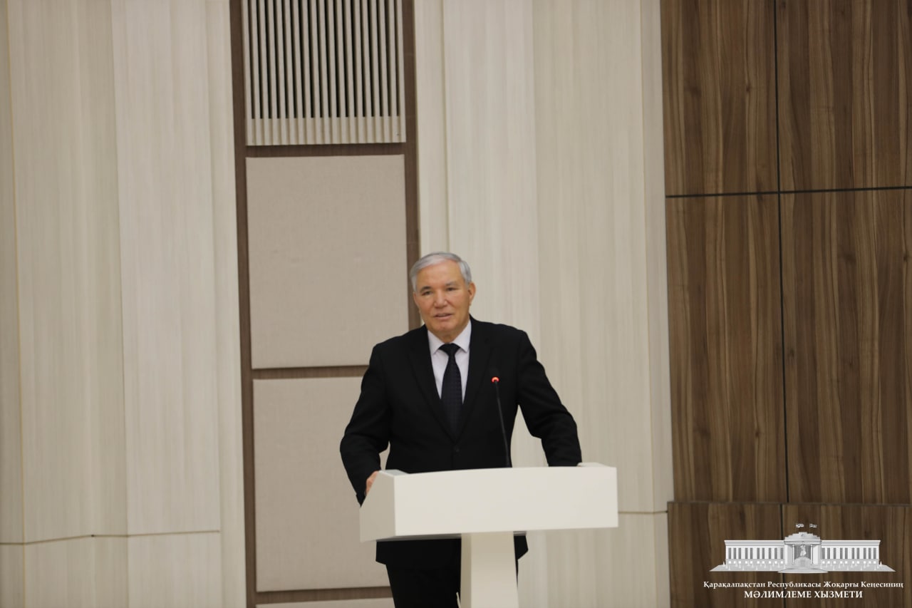 Qoraqalpog'iston Respublikasi Jo'qorg'i Kengesining navbatdan tashqari o'ttiz to'qqizinchi sessiyasi bo'lib o'tdi