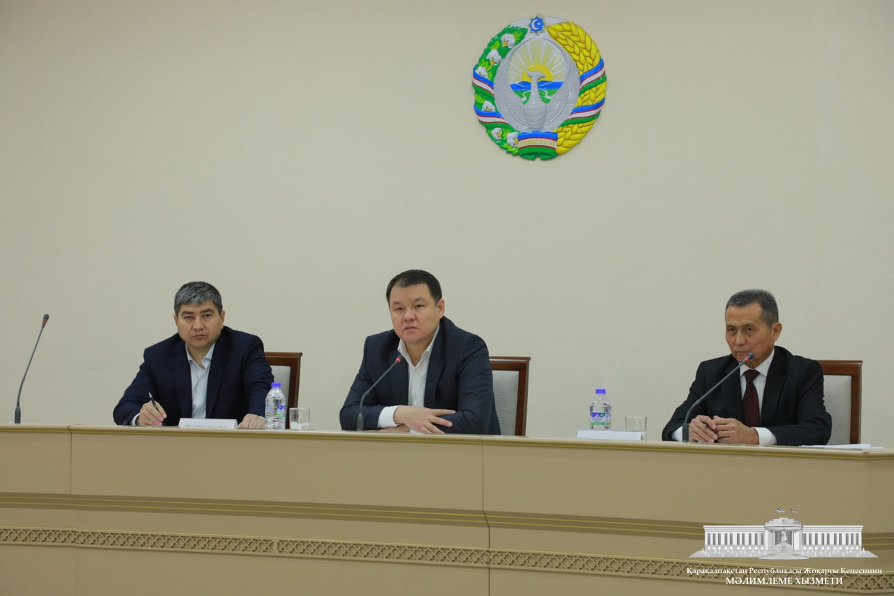 Qaraqalpaqstan Respublikası Joqarǵı Keńesiniń Baslıǵı Amanbay Orınbaevtıń isbilermenler ushın qabıllawı bolıp ótti