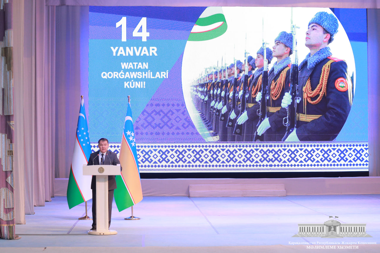 “Milliy armiyamiz-Yangi O'zbekistonning mustahkam qo'rg'oni!” shiori ostida bayram dasturi bo'lib o'tdi