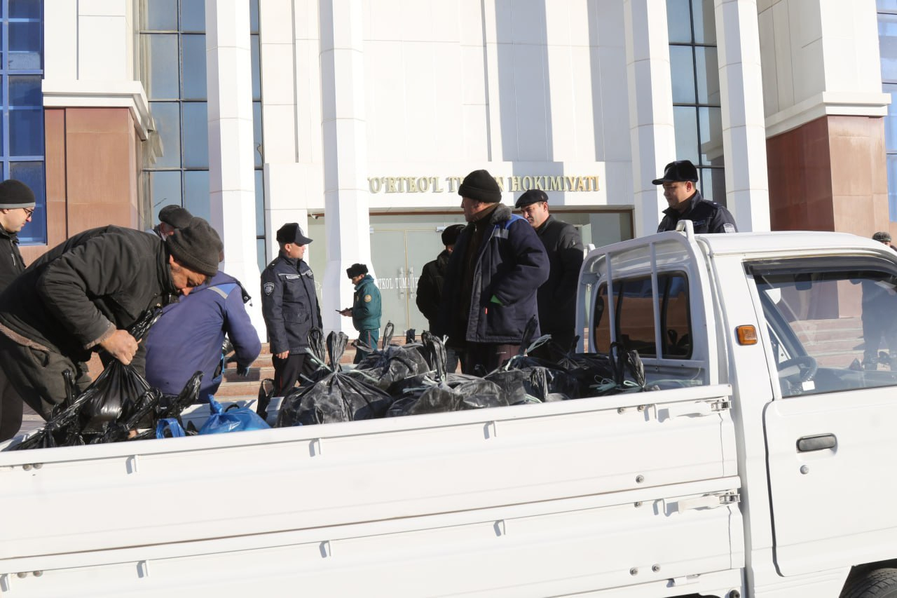 To'rtko'l tumanida «Mehir harakati» karvoni yo'lga chiqdi