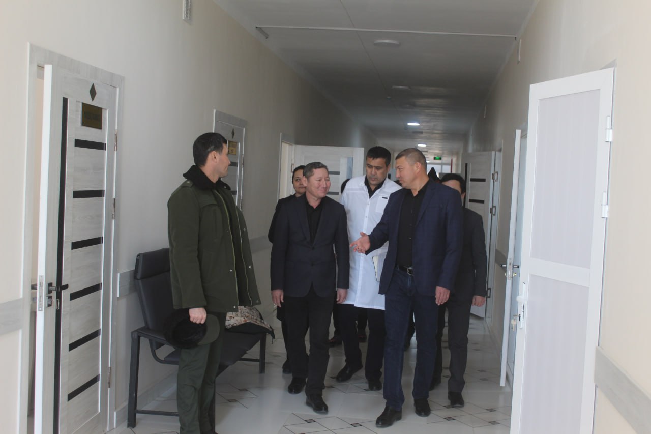 Taqıyatas rayonında Poliklinika imaratı paydalanıwǵa tapsırıldı