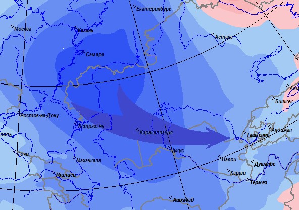 Kirip kiyatırǵan anomal suwıq hawa-rayı boyınsha maǵlıwmat