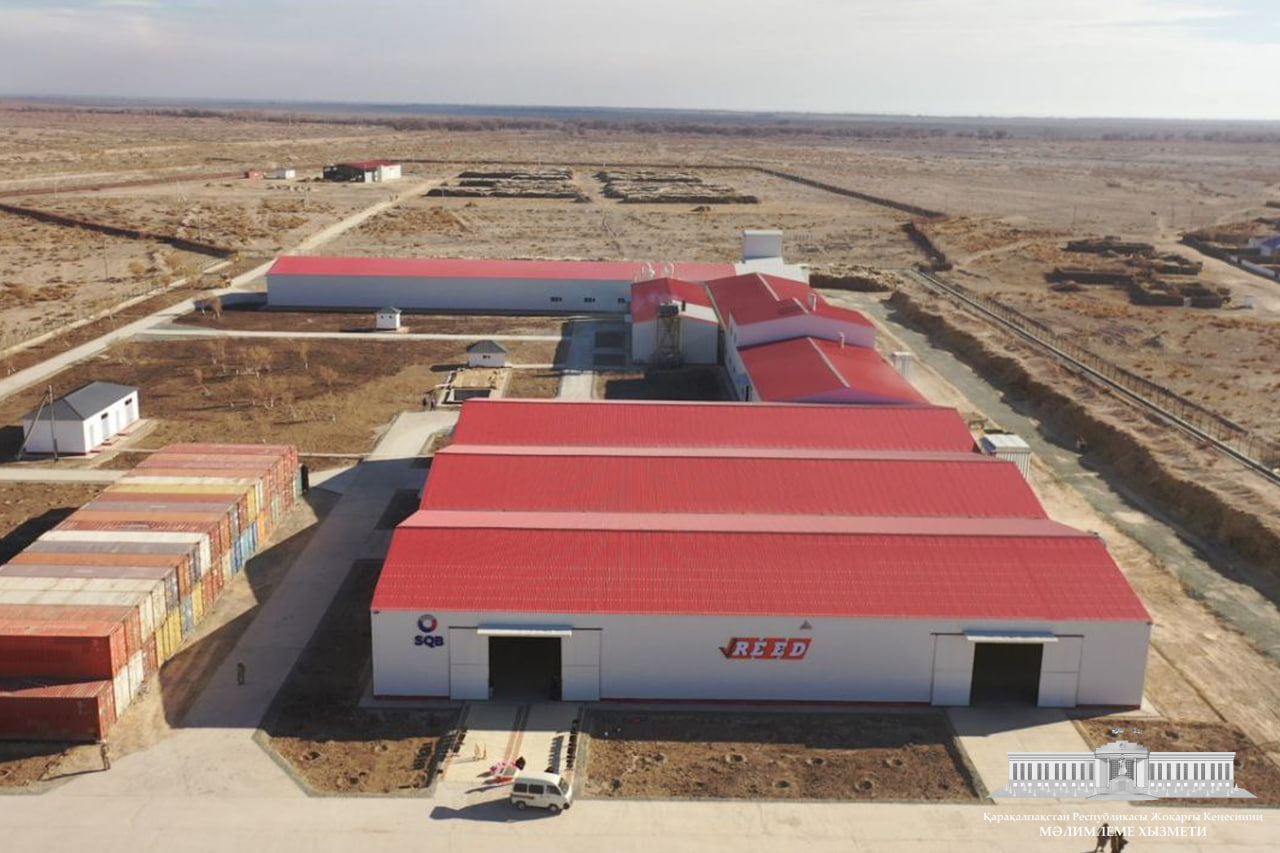 Moynaq rayonında “MUYNAK LDSP” kárxanasınıń ashılıw máresimi bolıp ótti