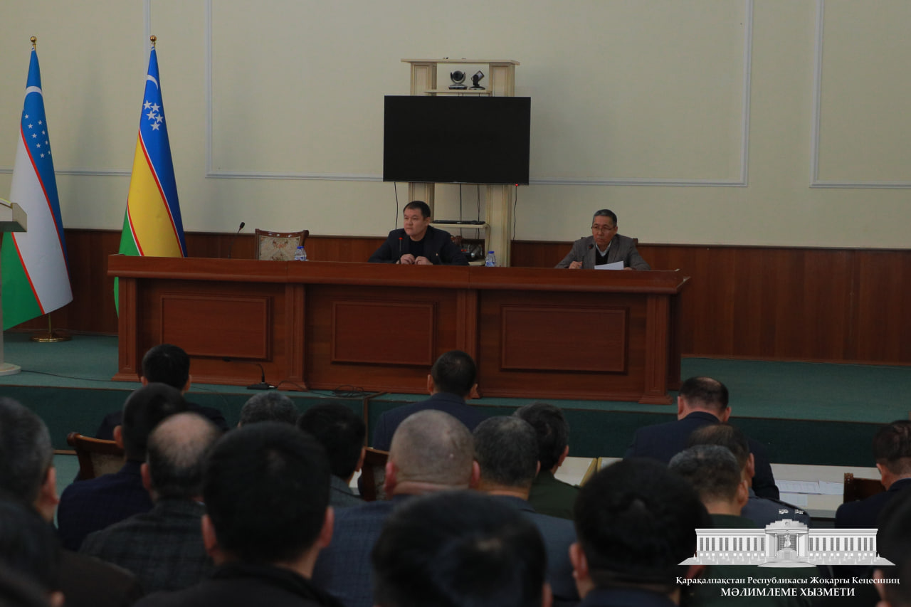 Kegeyli rayonın rawajlandırıw baǵdarında Joqarǵı Keńes Baslıǵı tárepinen wazıypalar belgilep berildi