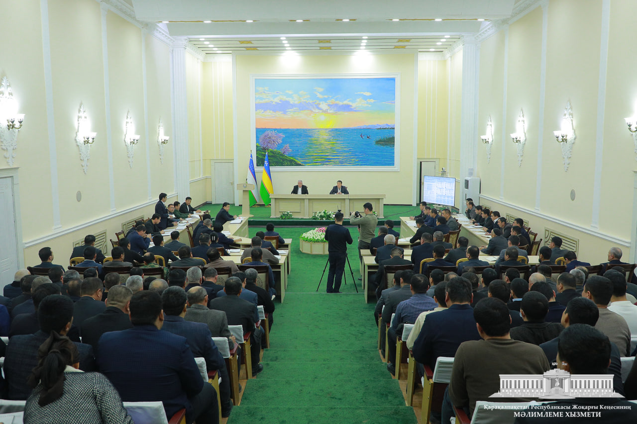 Ellikqala rayonında ótkerilgen májiliste Joqarǵı Keńes Baslıǵı tárepinen rayondı rawajlandırıw boyınsha bir qatar wazıypalar belgilep berildi