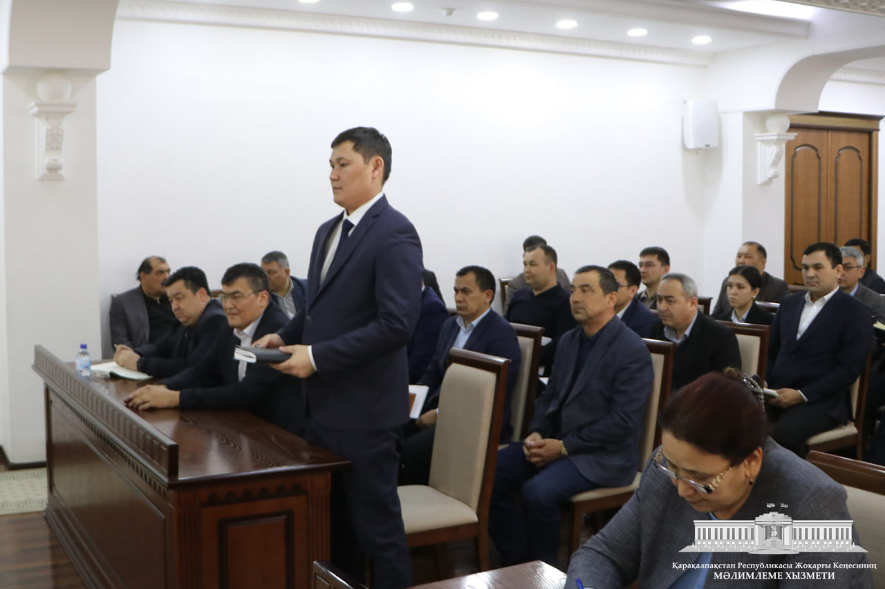 Ministrler Keńesi Baslıǵınıń orınbasarı tayınlandı