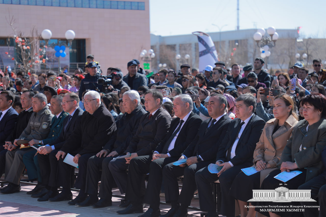 Elimizge jańalanıw, kewillerge miyrim-shápáát hám qádir-qımbat baǵıshlaǵan bayram saltanatı bolıp ótti