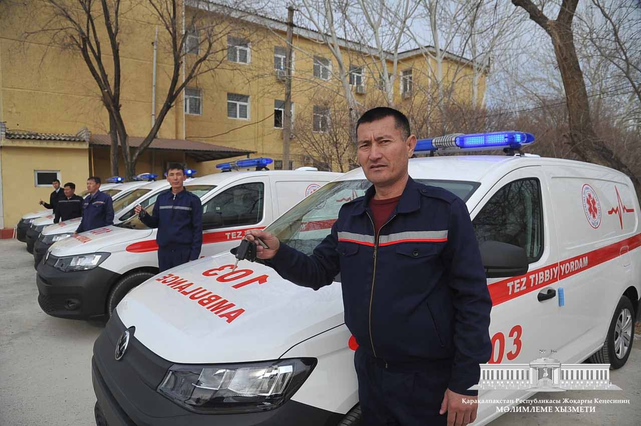 Respublikamizga yangi “Tez yordam” avtotransportlari olib kelindi