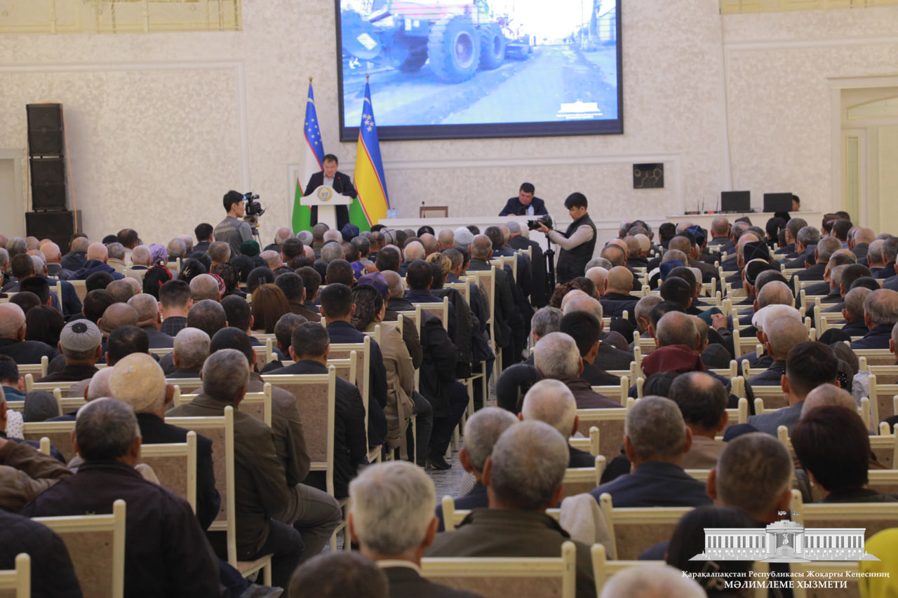 Barlıq jumıslar hám reformalar xalqımızdıń abadanlıǵı ushın degen iygilikli ideya átirapında jámlengen