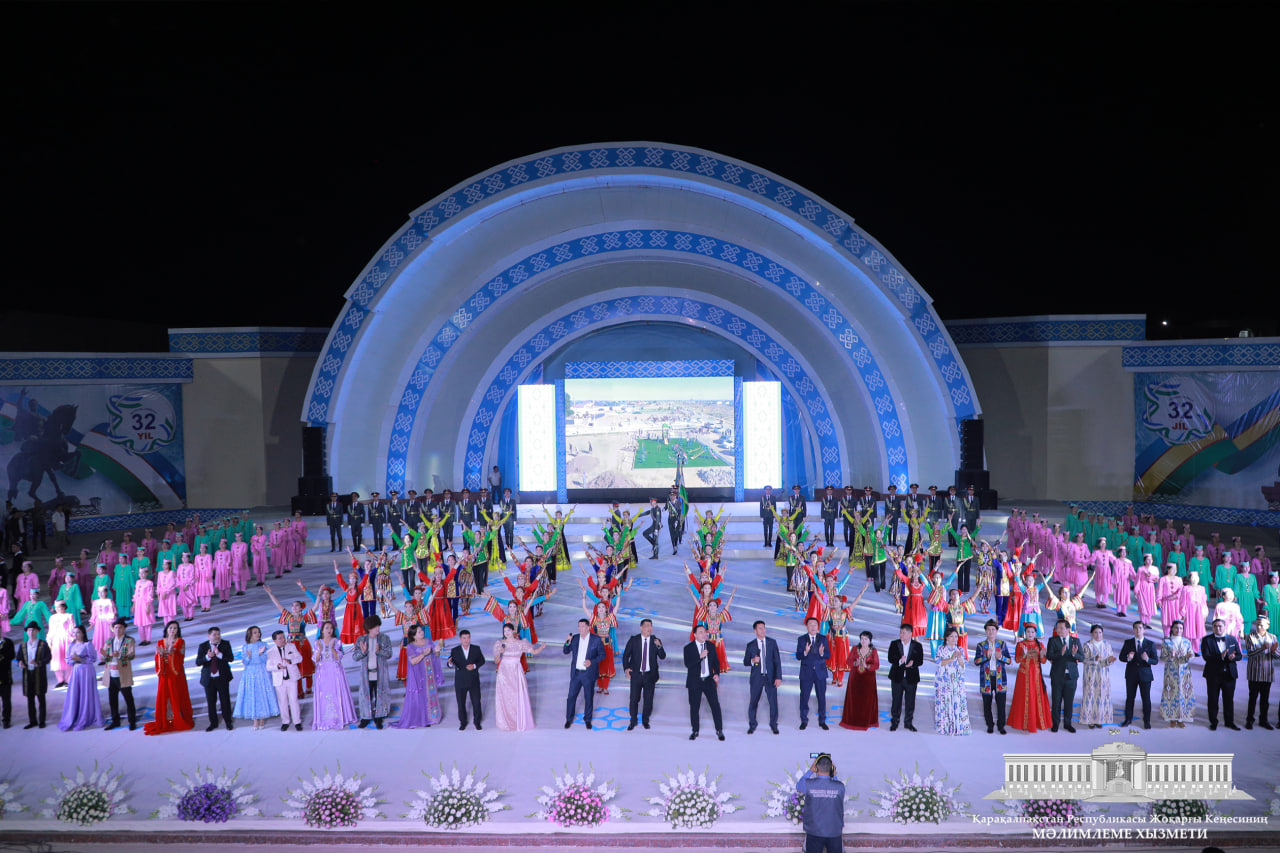 Ózbekstan Respublikası ǵárezsizliginiń otız eki jıllıǵı keń túrde belgilendi