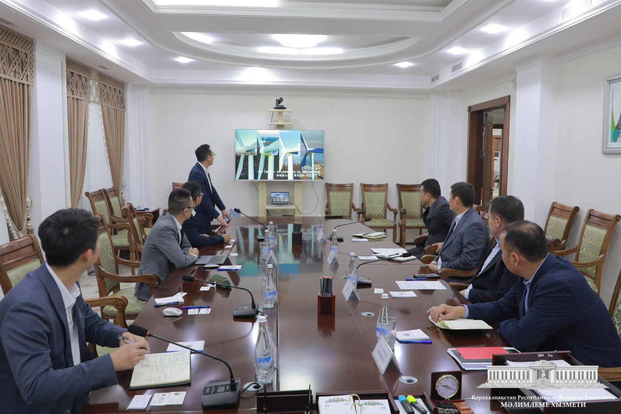 Qaraqalpaqstanda samal elektr stanciyaların qurıw hám generatorların islep shıǵarıw boyınsha kelisip alındı