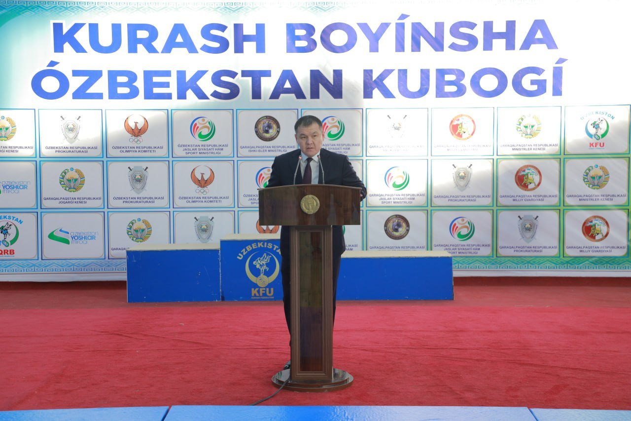 Kurash bo‘yicha O‘zbekiston kubogi musobaqalarining ochilish marosimi bo‘lib o‘tdi