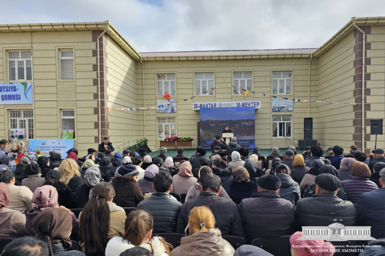 Ellikqala rayonında Abat máhálle baǵdarlaması tiykarında bir qansha jumıslar ámelge asırıldı