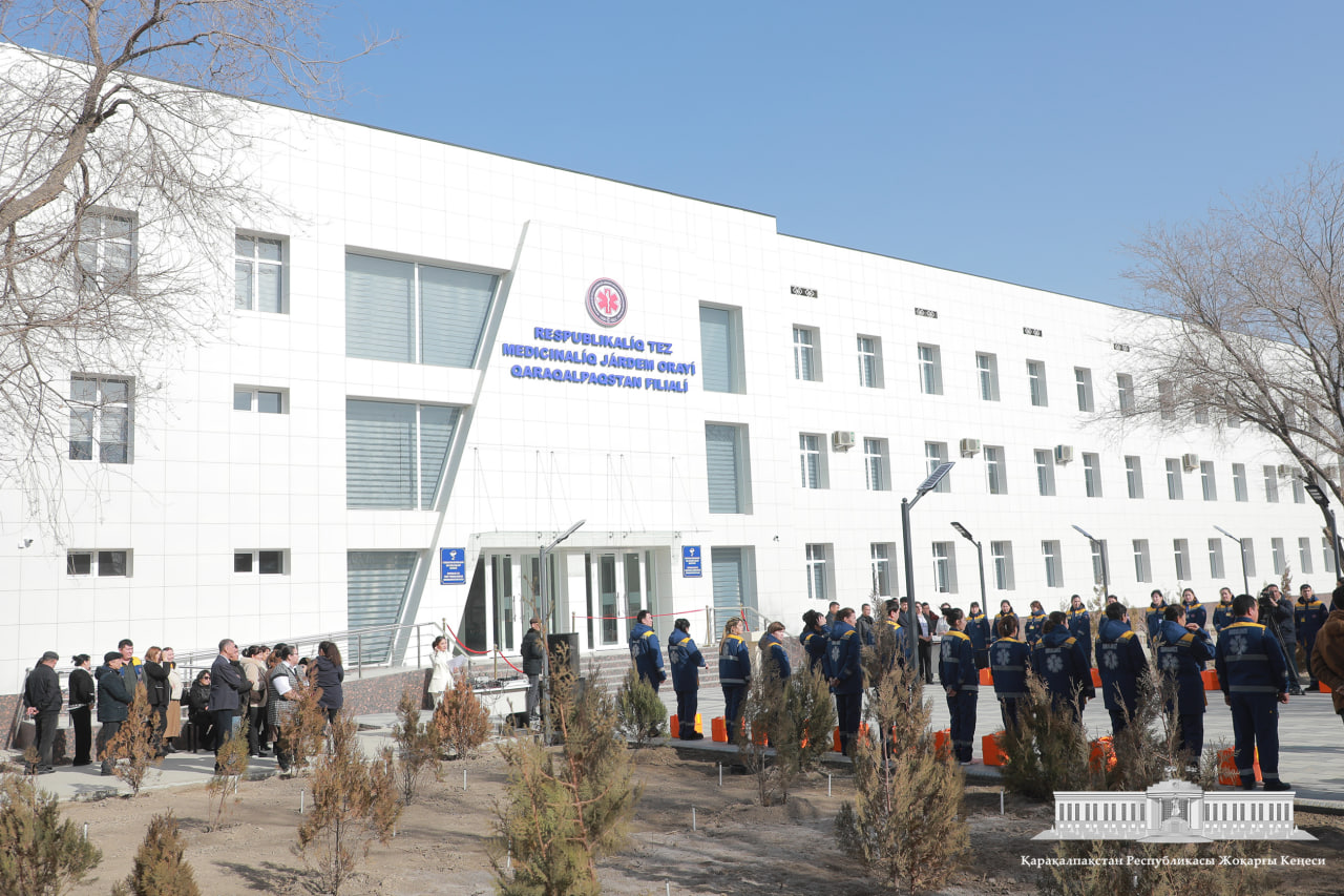 Respublika tez tibbiy yordam markazi hududiy filialining ochilish marosimi bo‘lib o‘tdi