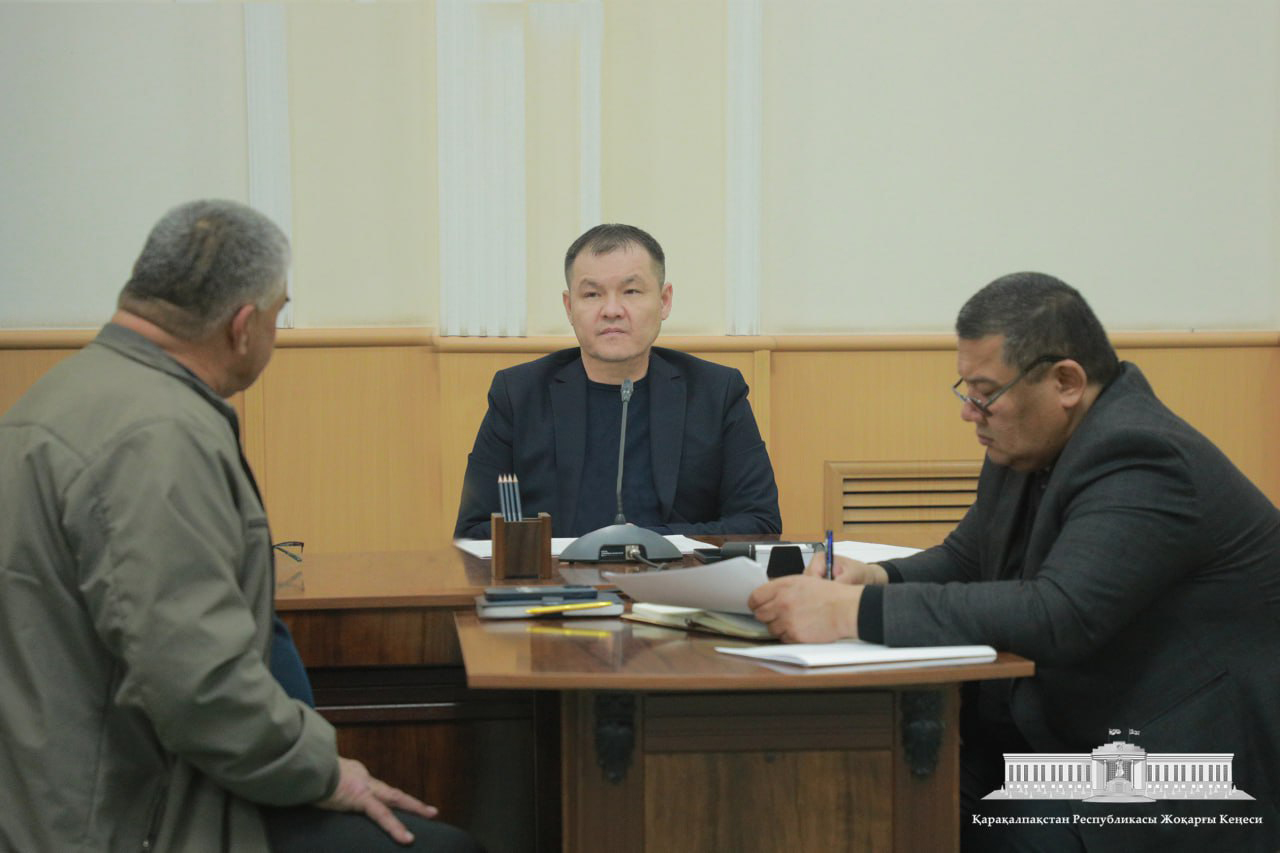 Жоқарғы Кеңес Баслығы Төрткүл районындағы исбилерменлер менен ушырасты